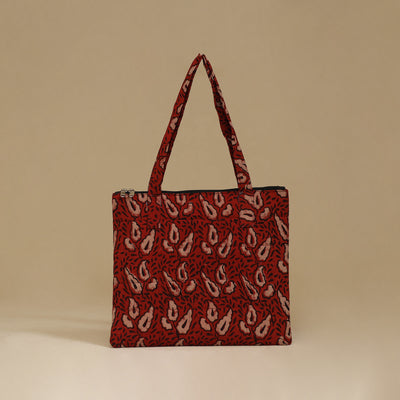 Handcrafted Cotton Quilted Handbag 06