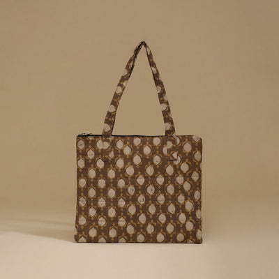 Handcrafted Cotton Quilted Handbag 08
