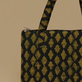 Handcrafted Cotton Quilted Handbag 09