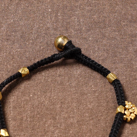 Tribal Odisha Dokra Beads Threadwork Anklet 03