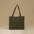 Handcrafted Cotton Quilted Handbag 10