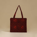 Handcrafted Cotton Quilted Handbag 12