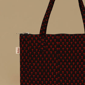 Handcrafted Cotton Quilted Handbag 15
