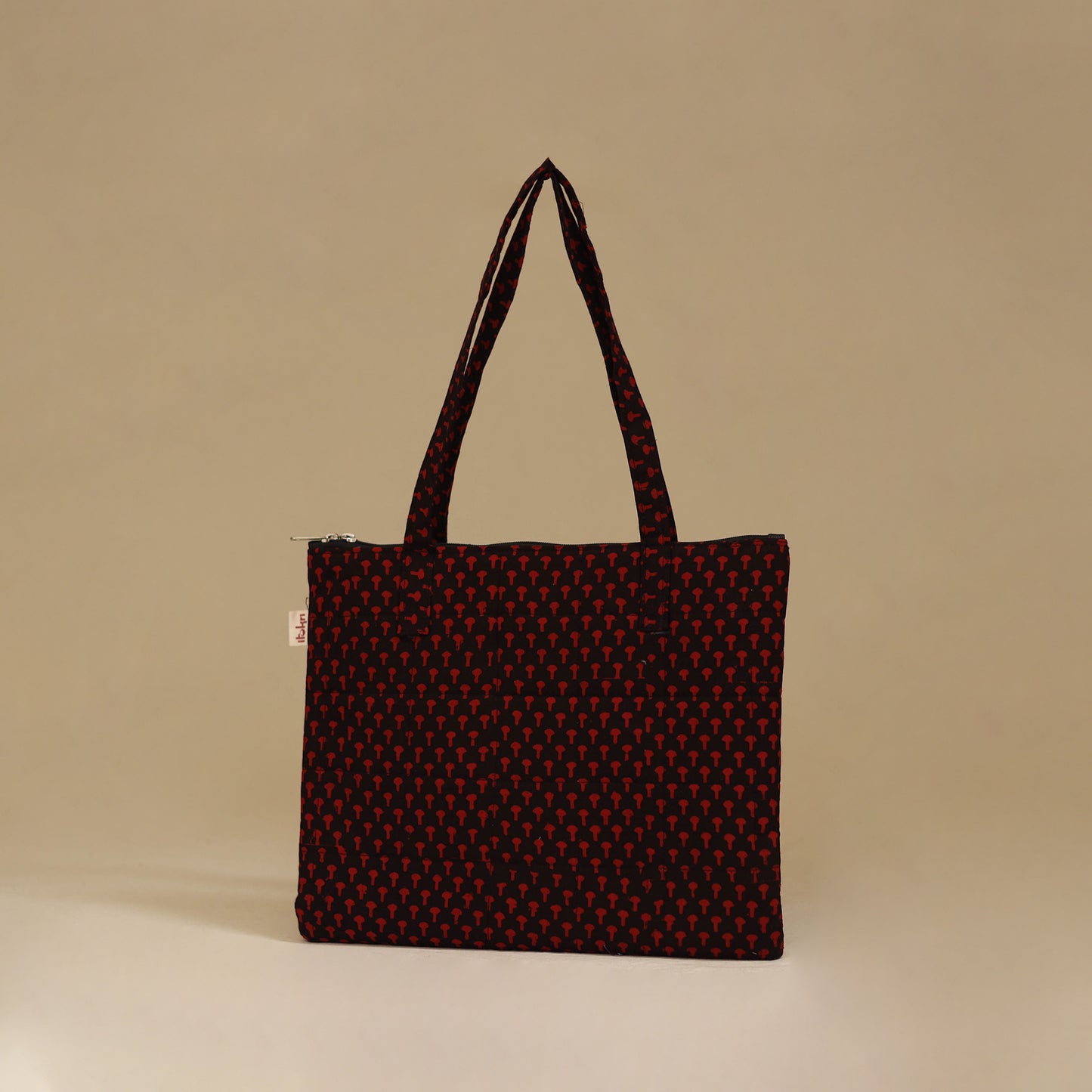Handcrafted Cotton Quilted Handbag 15