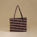 Handcrafted Cotton Quilted Handbag 16