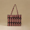 Handcrafted Cotton Quilted Handbag 17