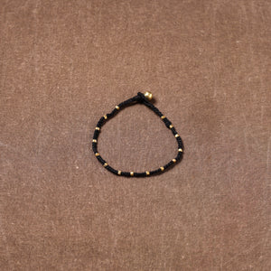 Tribal Odisha Dokra Beads Threadwork Anklet 07
