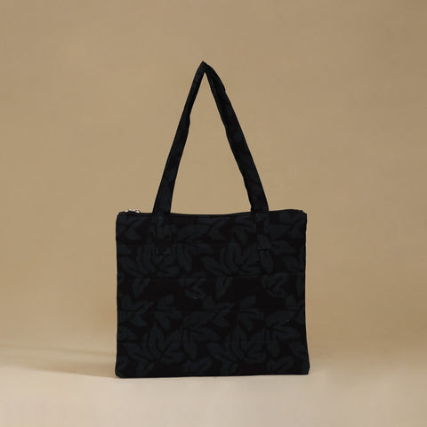 Handcrafted Cotton Quilted Handbag 22