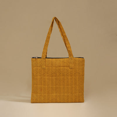 Handcrafted Cotton Quilted Handbag 25