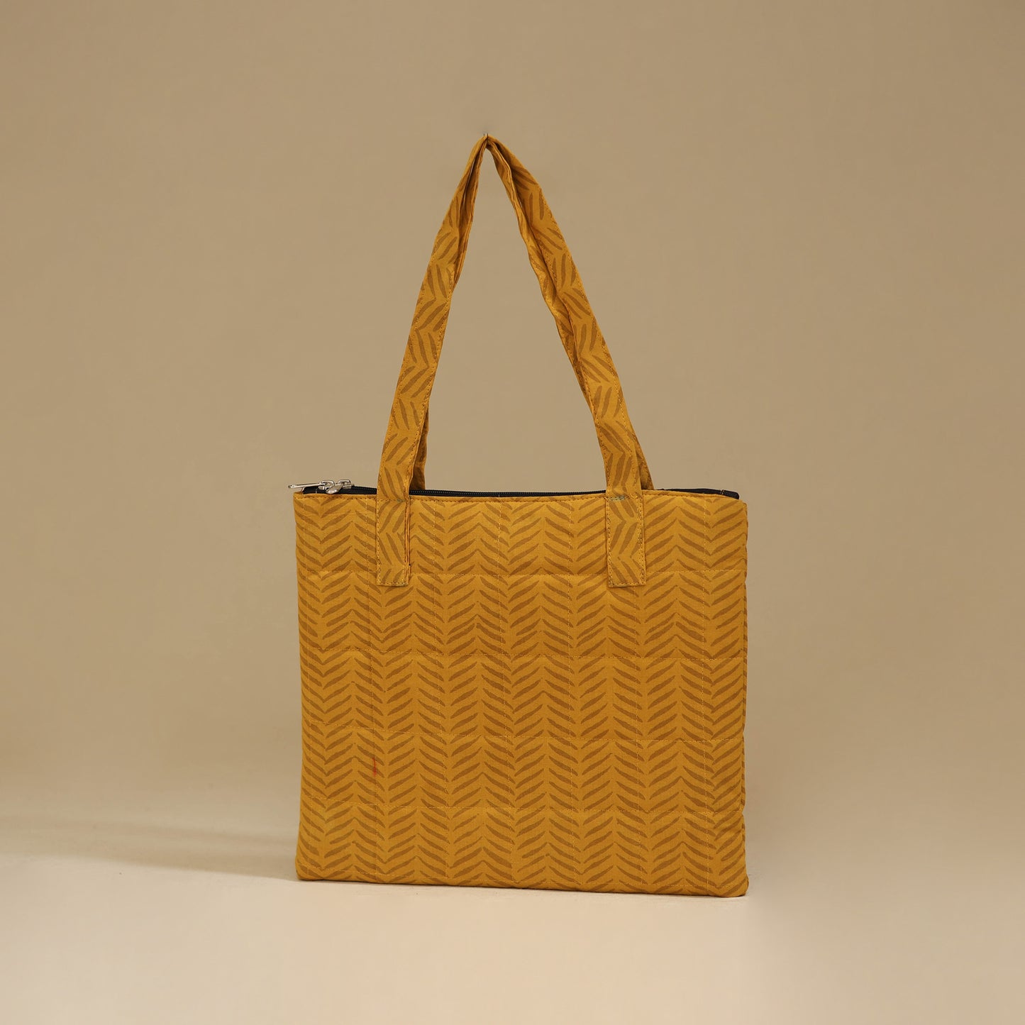 Handcrafted Cotton Quilted Handbag 25