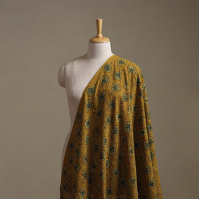 Hakoba Hand Block Ajrakh Print Natural Dyed Cotton Fabric 118