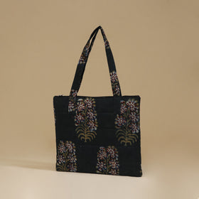 Handcrafted Cotton Quilted Handbag 28