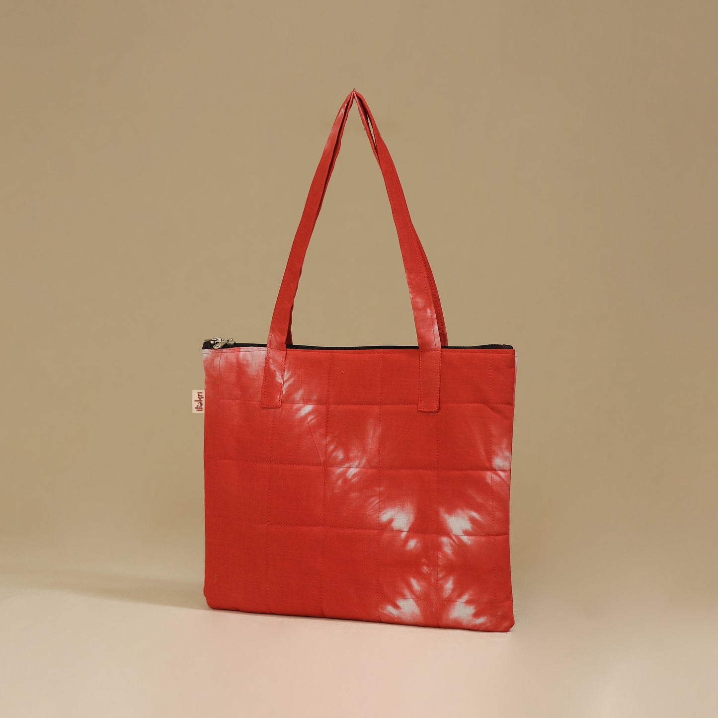 Handcrafted Cotton Quilted Handbag 29