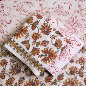 Buy Sanganeri Block Print Dress Material Set Online at iTokri.com