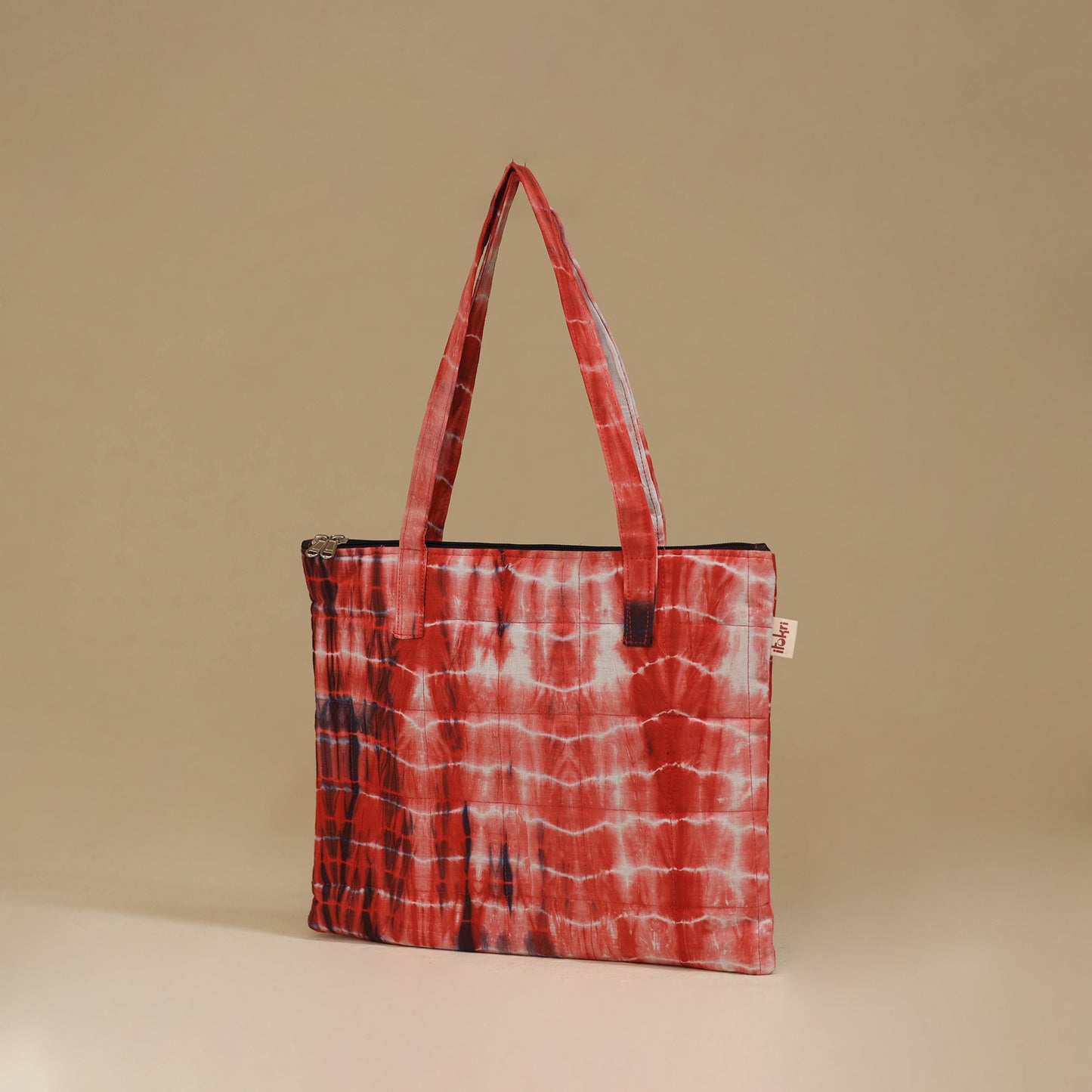 Handcrafted Cotton Quilted Handbag 33