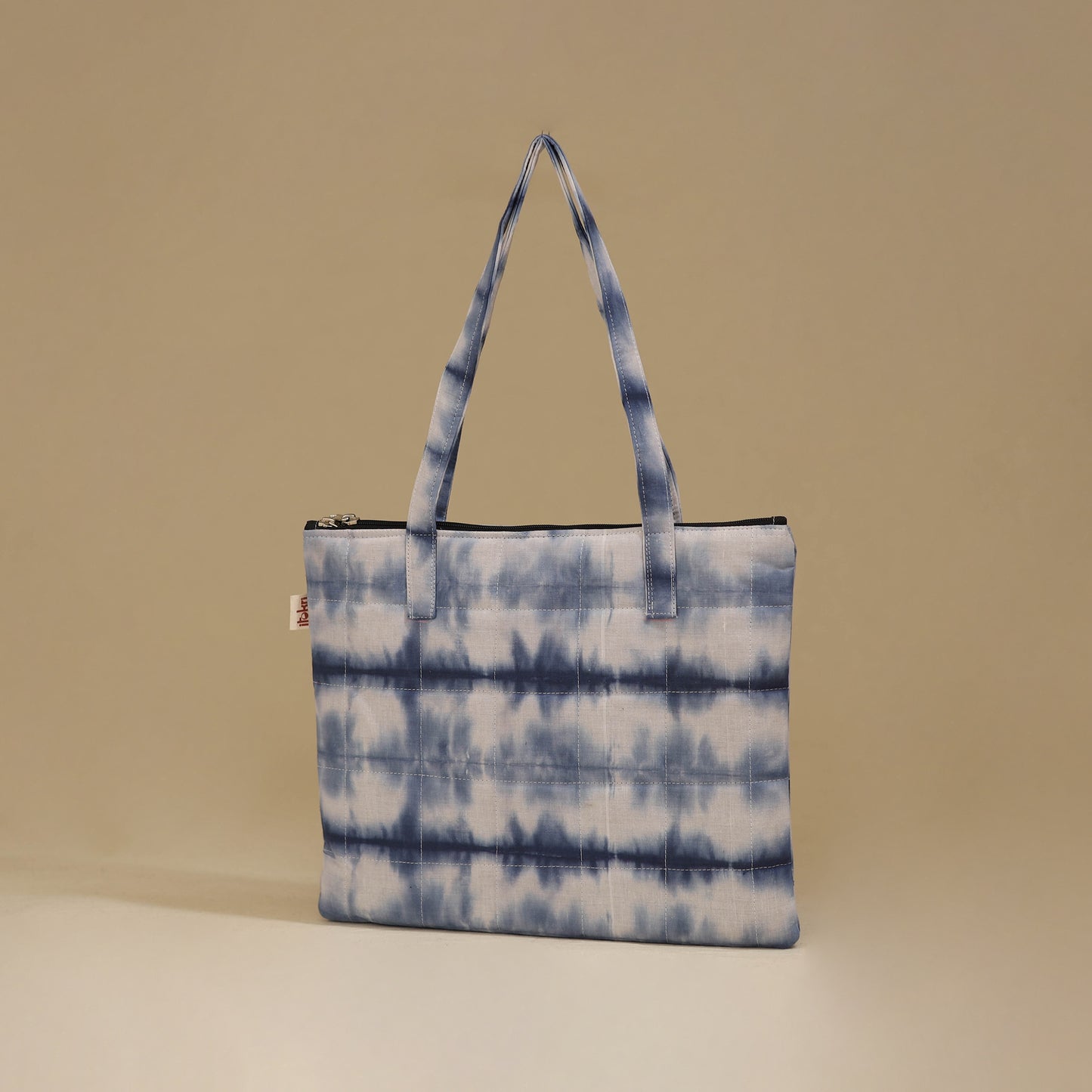 Handcrafted Cotton Quilted Handbag 36