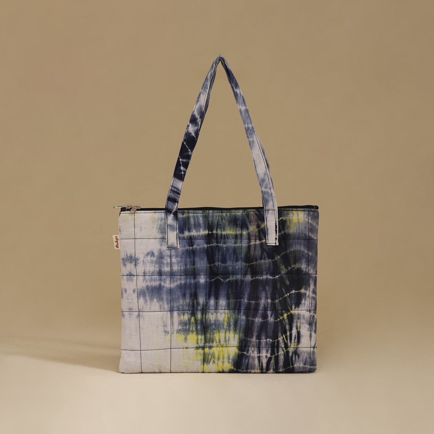 Handcrafted Cotton Quilted Handbag 38