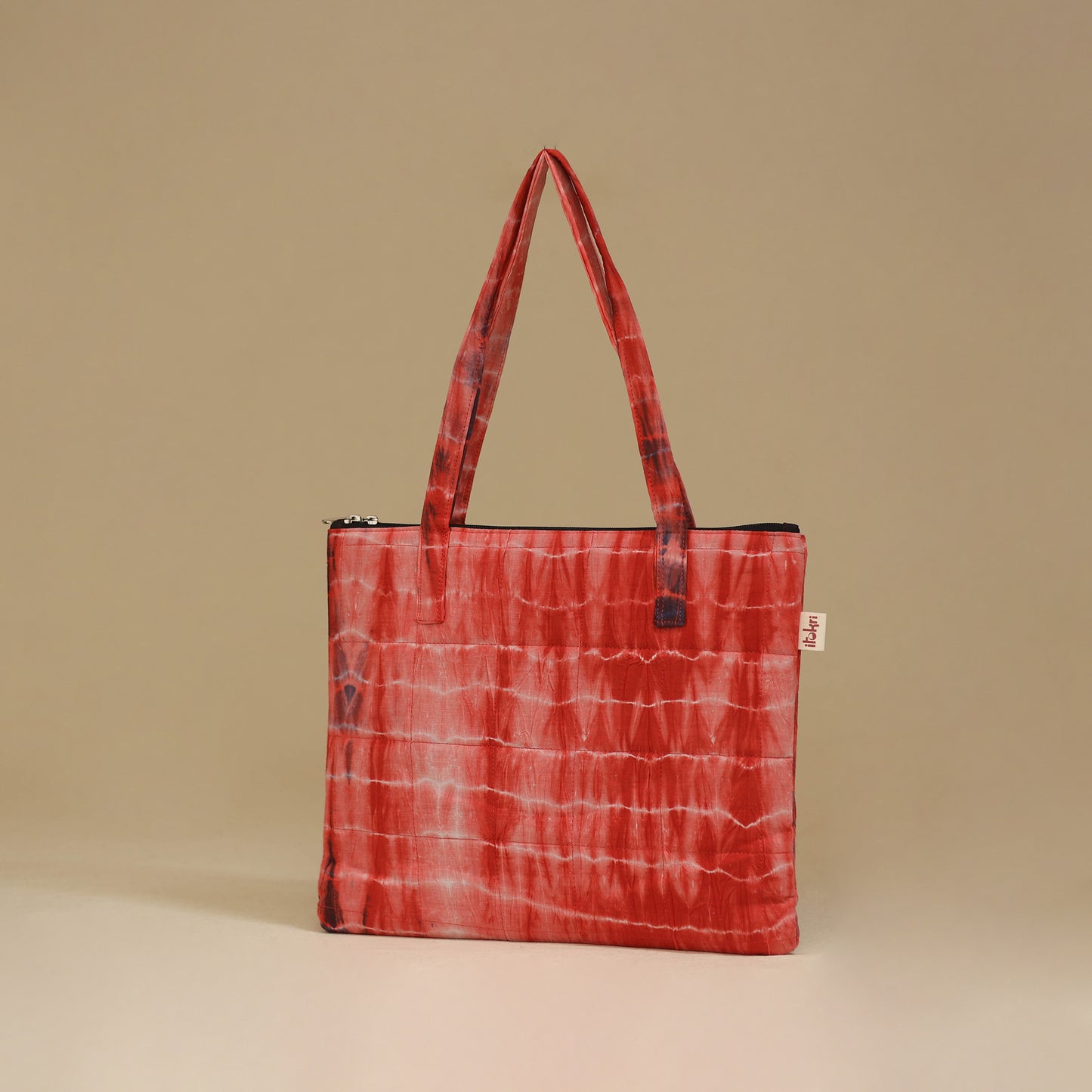 Handcrafted Cotton Quilted Handbag 43