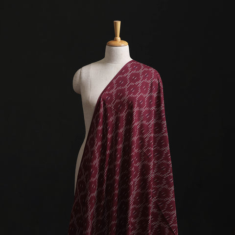 Pochampally Ikat Weave Cotton Fabric 01