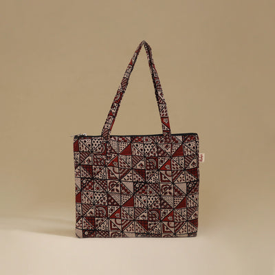 Handcrafted Cotton Quilted Handbag 02
