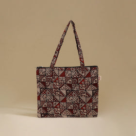 Handcrafted Cotton Quilted Handbag 02