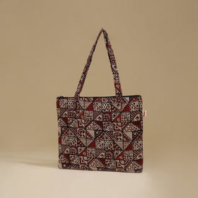 Handcrafted Cotton Quilted Handbag 02