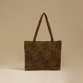 Handcrafted Cotton Quilted Handbag 03