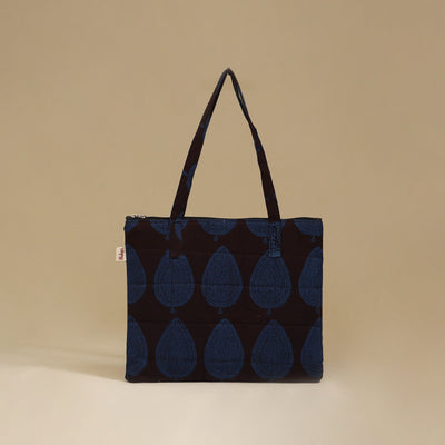 Handcrafted Cotton Quilted Handbag 07