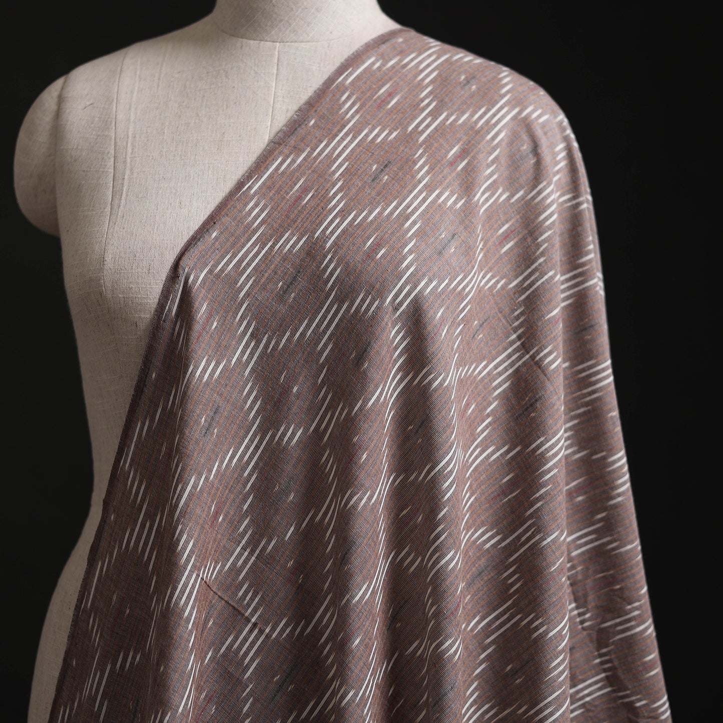 Pochampally Ikat Weave Cotton Fabric 04