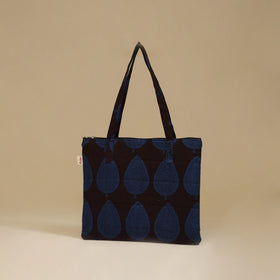 Handcrafted Cotton Quilted Handbag 07