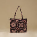 Handcrafted Cotton Quilted Handbag 09