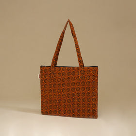 Handcrafted Cotton Quilted Handbag 11