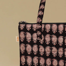 Handcrafted Cotton Quilted Handbag 14