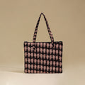 Handcrafted Cotton Quilted Handbag 14