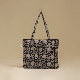 Handcrafted Cotton Quilted Handbag 15