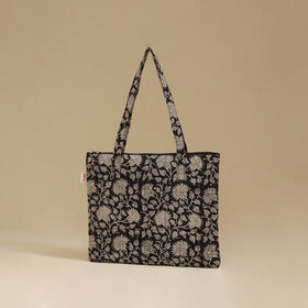 Handcrafted Cotton Quilted Handbag 15