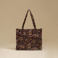 Handcrafted Cotton Quilted Handbag 16