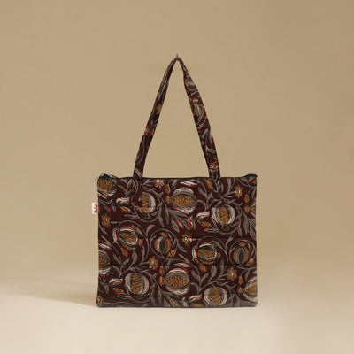 Handcrafted Cotton Quilted Handbag 16
