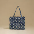 Handcrafted Cotton Quilted Handbag 17