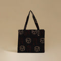 Handcrafted Cotton Quilted Handbag 18