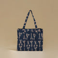 Handcrafted Cotton Quilted Handbag 19
