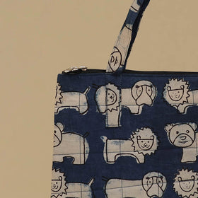 Handcrafted Cotton Quilted Handbag 20