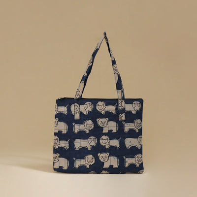 Handcrafted Cotton Quilted Handbag 20