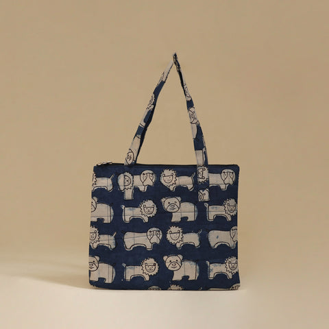 Handcrafted Cotton Quilted Handbag 20