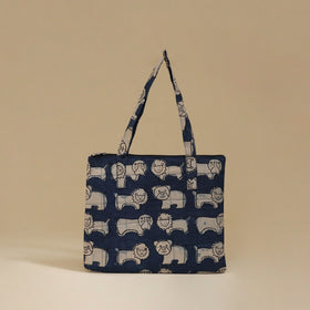 Handcrafted Cotton Quilted Handbag 20