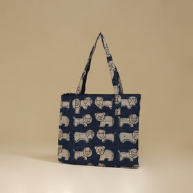Handcrafted Cotton Quilted Handbag 20