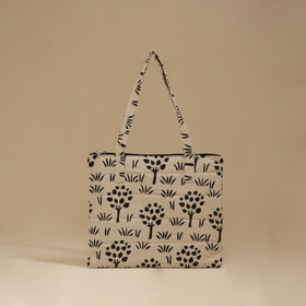 Handcrafted Cotton Quilted Handbag 22