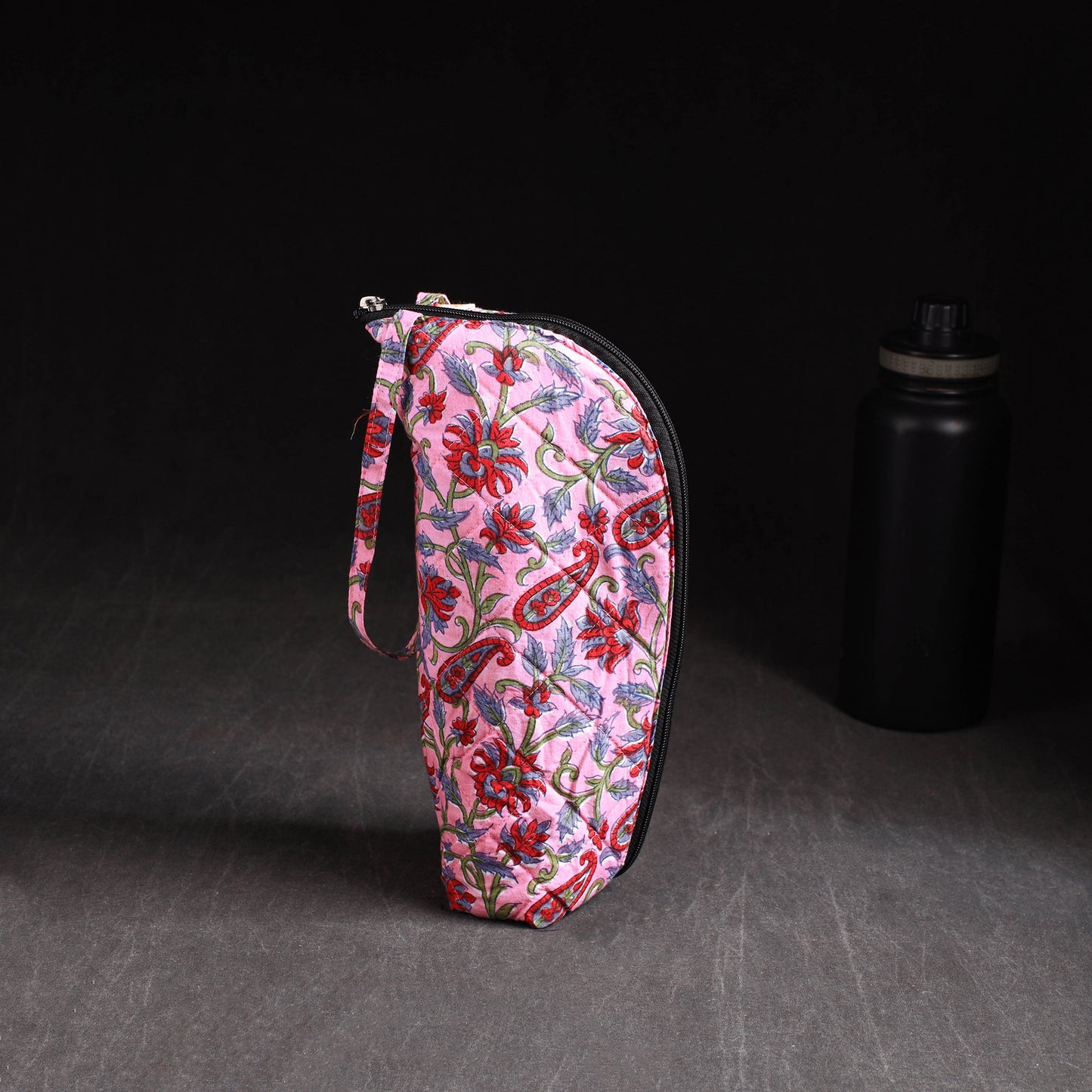 Handmade 1L Water Bottle Cover with Zipper 26