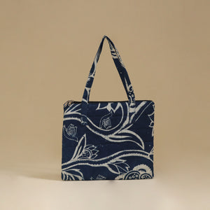 Handcrafted Cotton Quilted Handbag 23