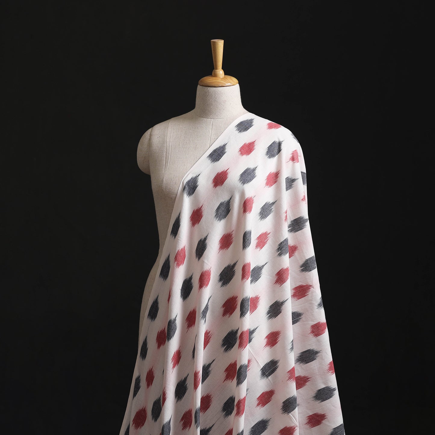 Pochampally Ikat Weave Cotton Fabric 16